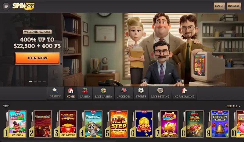 Discover casino spinboss